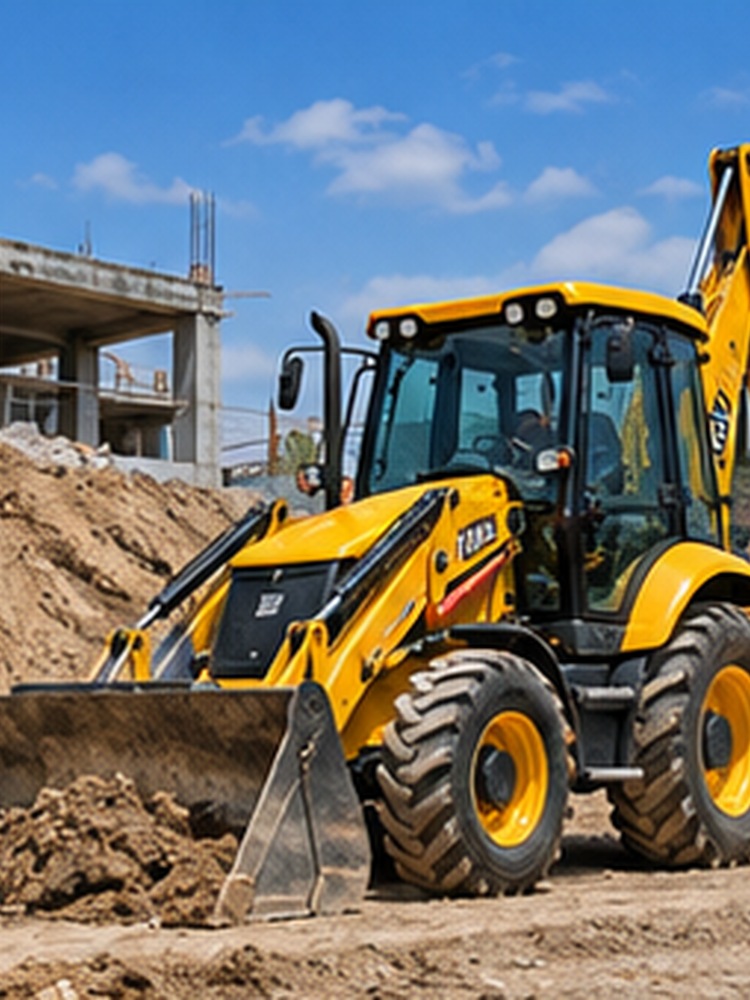 JCB Beko Loder 3CX temsili makine görseli